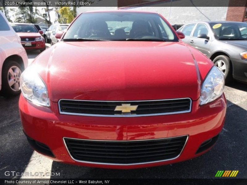 Victory Red / Ebony 2010 Chevrolet Impala LT