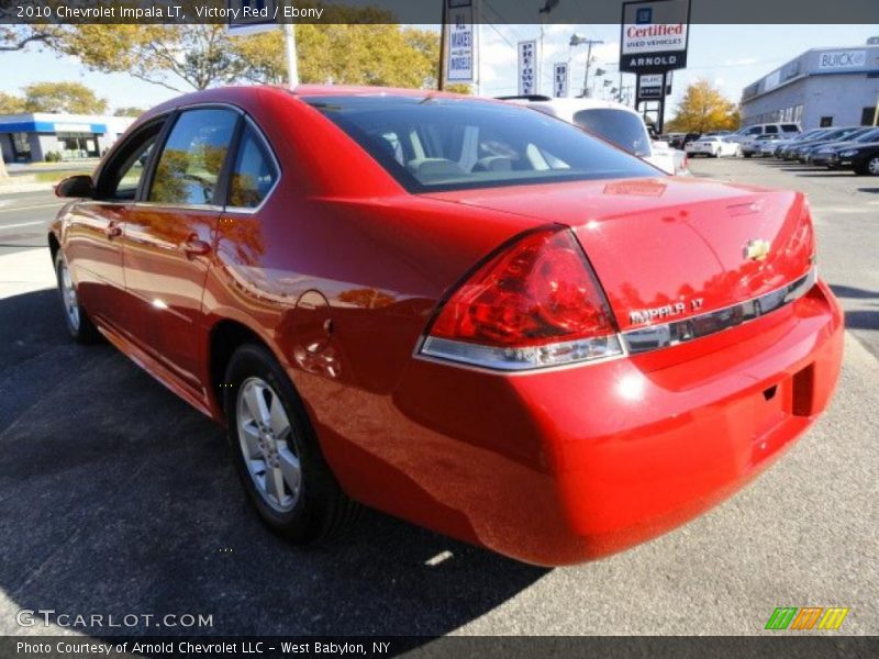 Victory Red / Ebony 2010 Chevrolet Impala LT