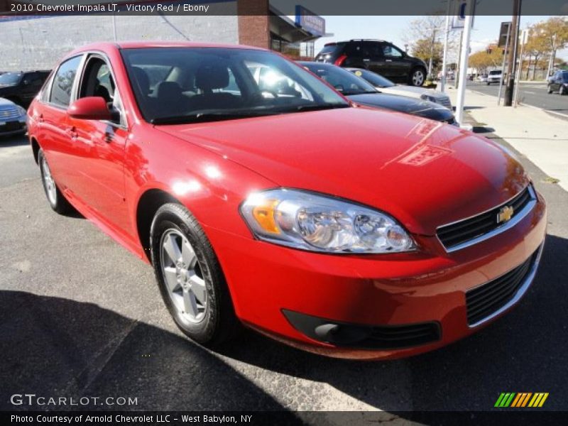 Victory Red / Ebony 2010 Chevrolet Impala LT