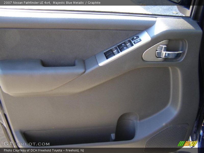 Majestic Blue Metallic / Graphite 2007 Nissan Pathfinder LE 4x4