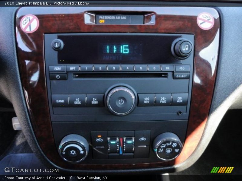 Victory Red / Ebony 2010 Chevrolet Impala LT