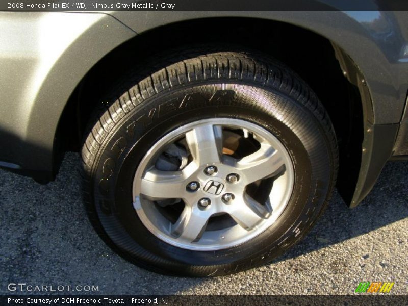 Nimbus Gray Metallic / Gray 2008 Honda Pilot EX 4WD