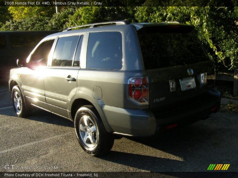 Nimbus Gray Metallic / Gray 2008 Honda Pilot EX 4WD