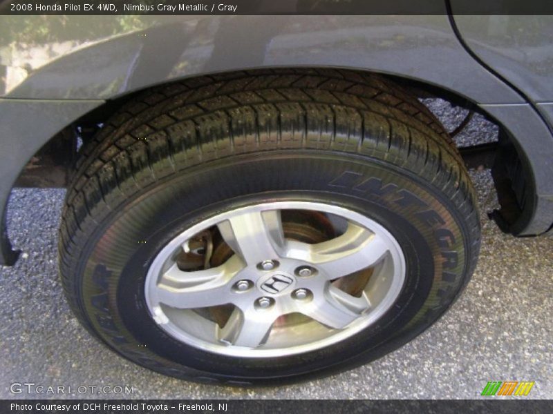 Nimbus Gray Metallic / Gray 2008 Honda Pilot EX 4WD