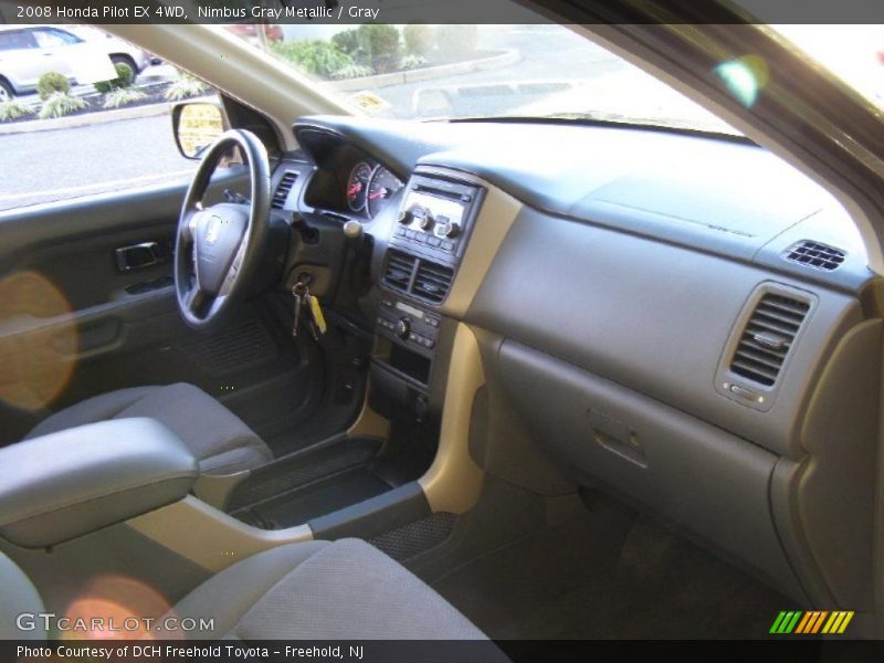 Nimbus Gray Metallic / Gray 2008 Honda Pilot EX 4WD