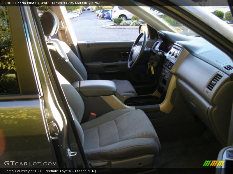 Nimbus Gray Metallic / Gray 2008 Honda Pilot EX 4WD