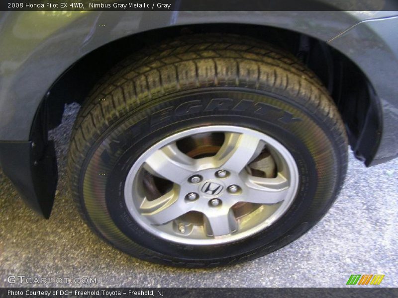 Nimbus Gray Metallic / Gray 2008 Honda Pilot EX 4WD