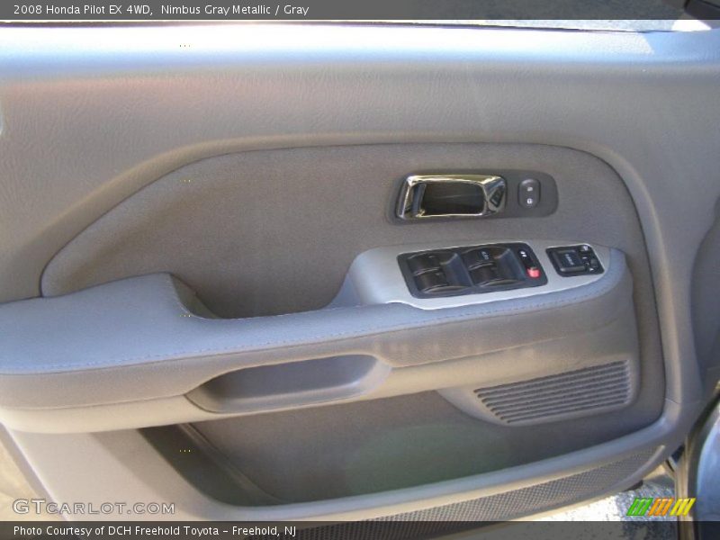 Nimbus Gray Metallic / Gray 2008 Honda Pilot EX 4WD