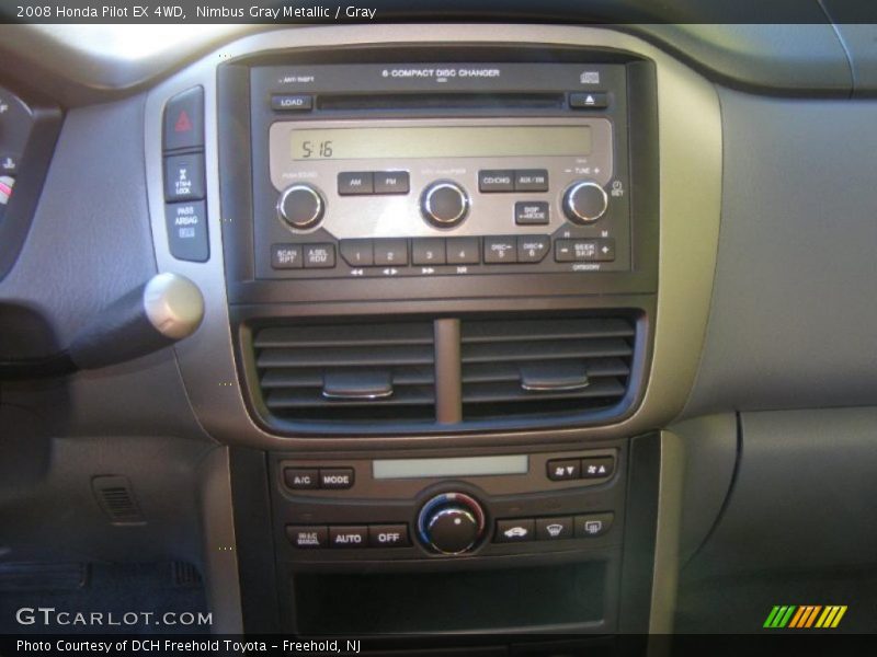 Nimbus Gray Metallic / Gray 2008 Honda Pilot EX 4WD