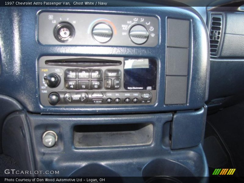 Ghost White / Navy 1997 Chevrolet Astro Passenger Van