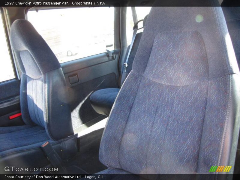 Ghost White / Navy 1997 Chevrolet Astro Passenger Van