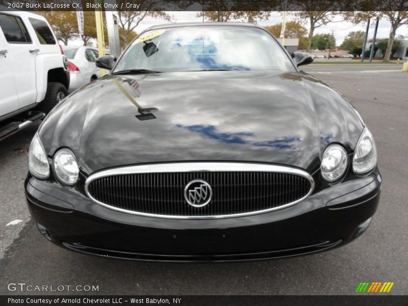 Black Onyx / Gray 2007 Buick LaCrosse CX