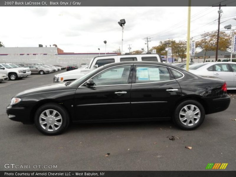 Black Onyx / Gray 2007 Buick LaCrosse CX