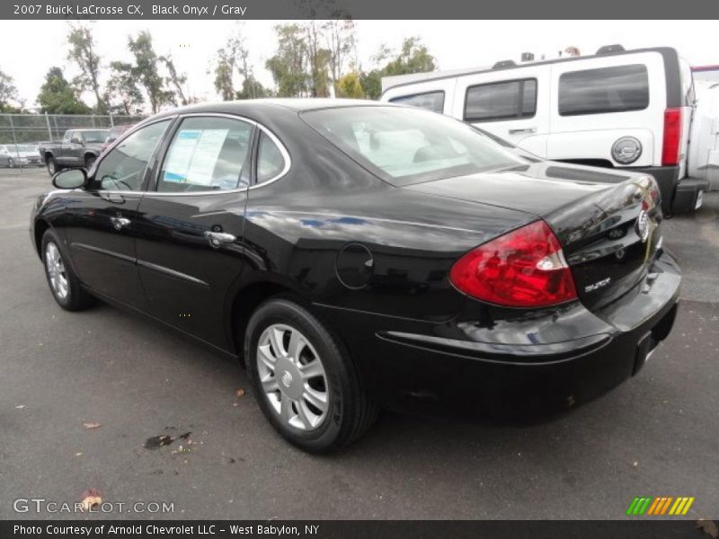 Black Onyx / Gray 2007 Buick LaCrosse CX