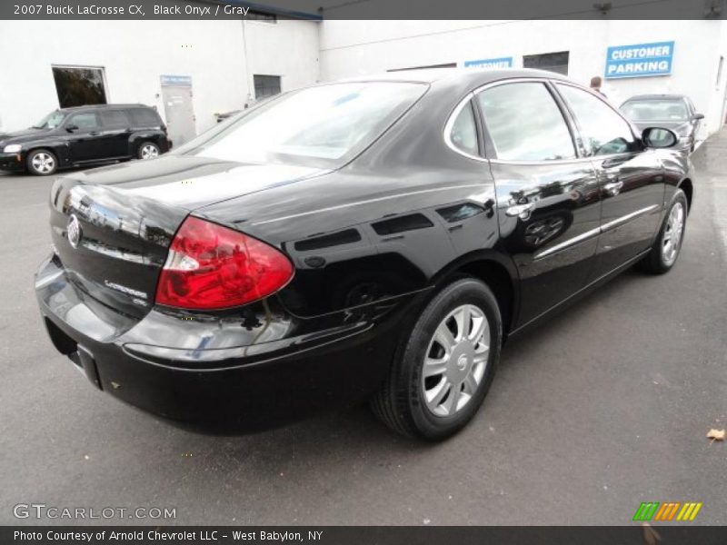 Black Onyx / Gray 2007 Buick LaCrosse CX
