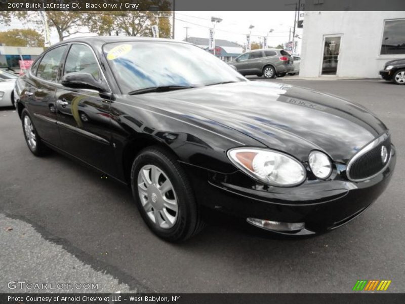Black Onyx / Gray 2007 Buick LaCrosse CX