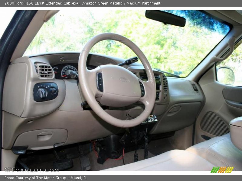  2000 F150 Lariat Extended Cab 4x4 Medium Parchment Interior