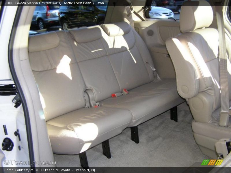 Arctic Frost Pearl / Fawn 2008 Toyota Sienna Limited AWD