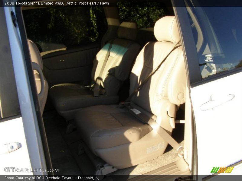 Arctic Frost Pearl / Fawn 2008 Toyota Sienna Limited AWD
