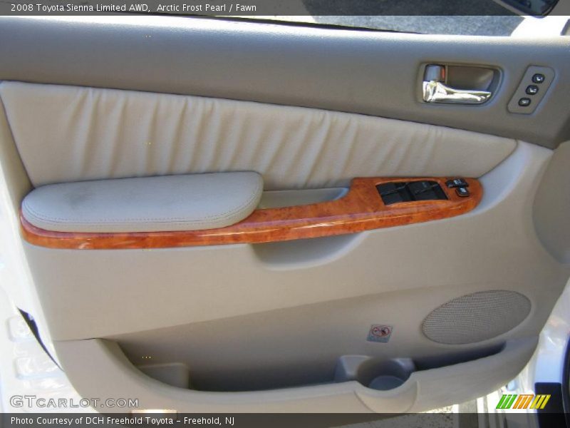 Arctic Frost Pearl / Fawn 2008 Toyota Sienna Limited AWD