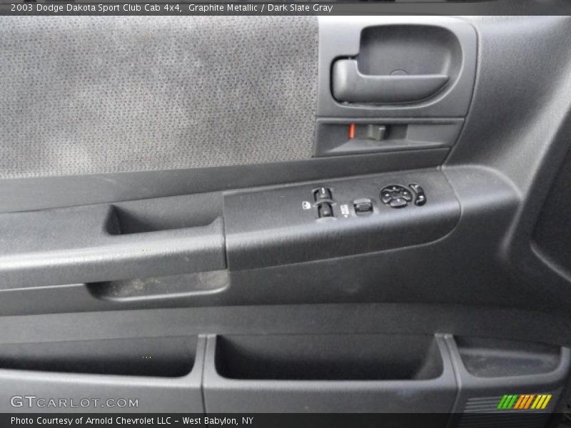 Graphite Metallic / Dark Slate Gray 2003 Dodge Dakota Sport Club Cab 4x4