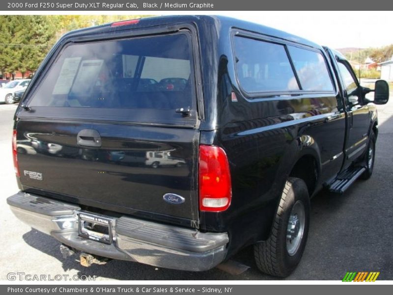 Black / Medium Graphite 2000 Ford F250 Super Duty XLT Regular Cab