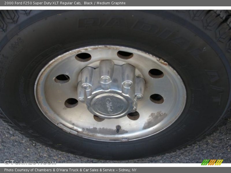 Black / Medium Graphite 2000 Ford F250 Super Duty XLT Regular Cab