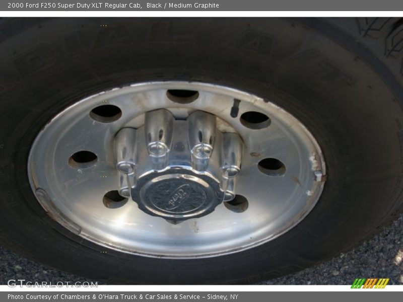Black / Medium Graphite 2000 Ford F250 Super Duty XLT Regular Cab