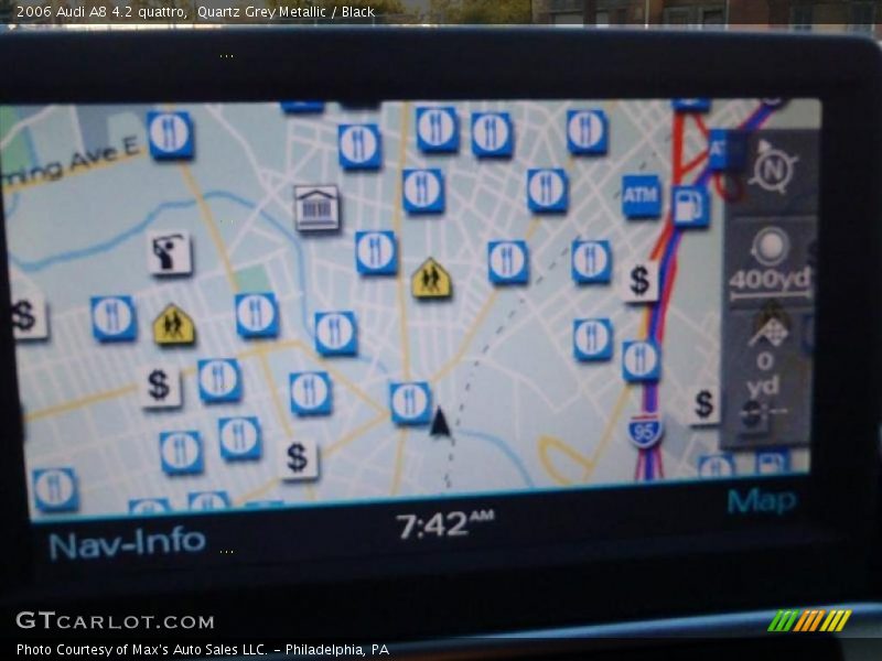 Navigation of 2006 A8 4.2 quattro