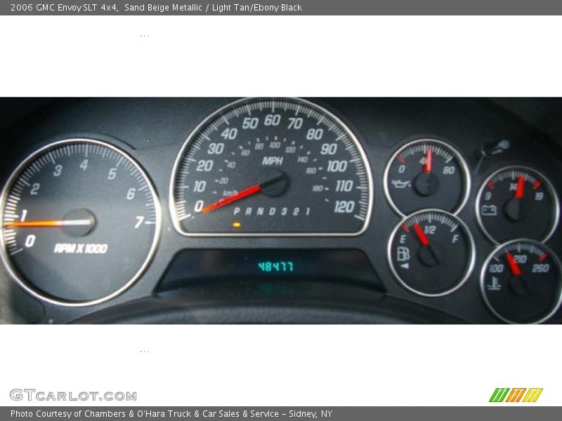 Sand Beige Metallic / Light Tan/Ebony Black 2006 GMC Envoy SLT 4x4