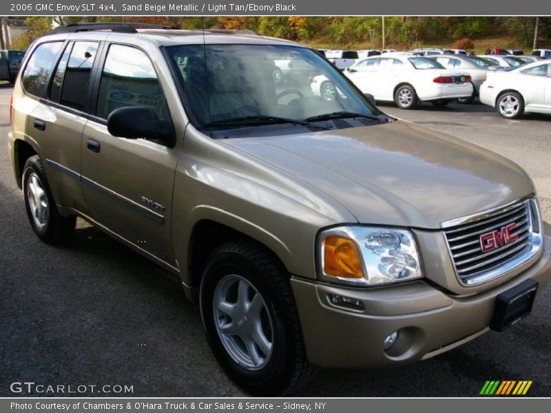 Sand Beige Metallic / Light Tan/Ebony Black 2006 GMC Envoy SLT 4x4
