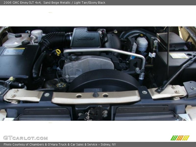 Sand Beige Metallic / Light Tan/Ebony Black 2006 GMC Envoy SLT 4x4