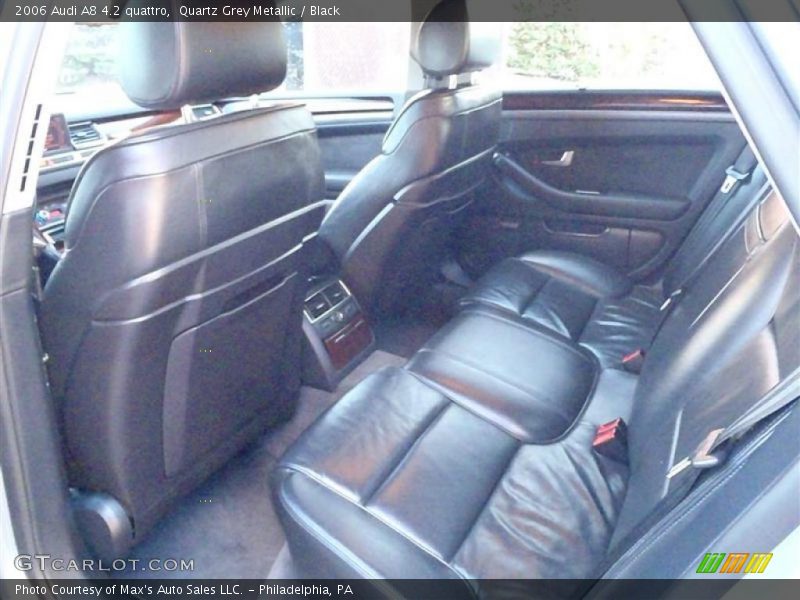 Quartz Grey Metallic / Black 2006 Audi A8 4.2 quattro
