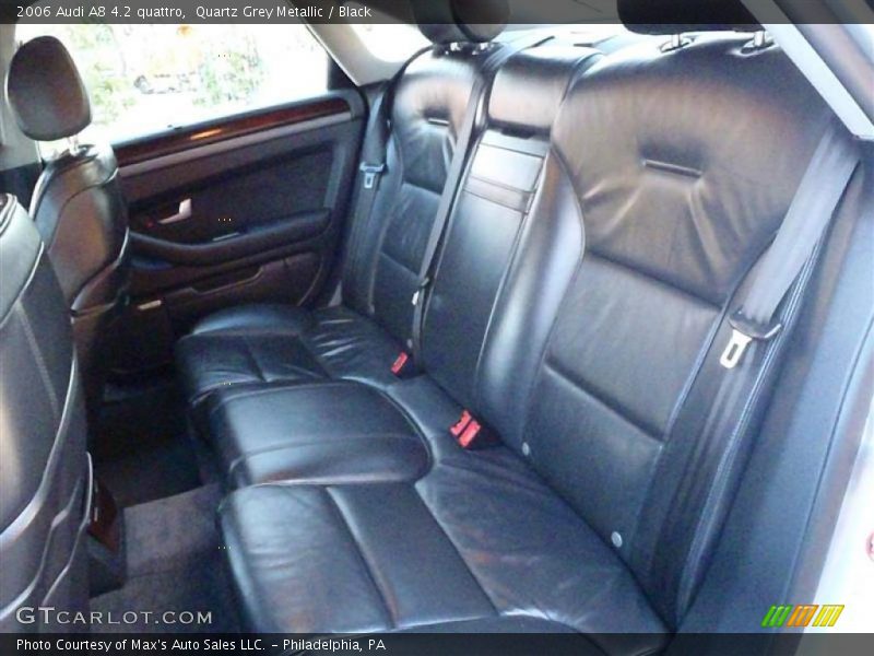 Quartz Grey Metallic / Black 2006 Audi A8 4.2 quattro