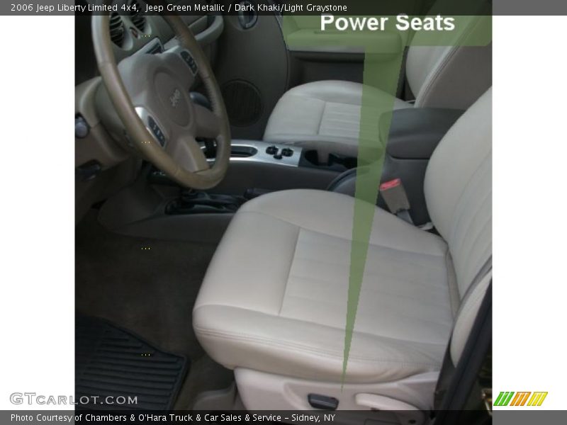 Jeep Green Metallic / Dark Khaki/Light Graystone 2006 Jeep Liberty Limited 4x4