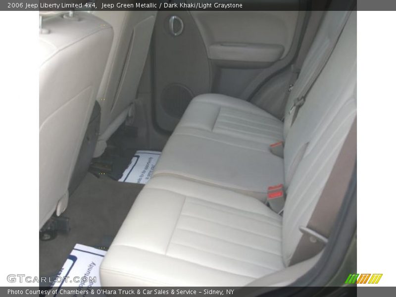 Jeep Green Metallic / Dark Khaki/Light Graystone 2006 Jeep Liberty Limited 4x4
