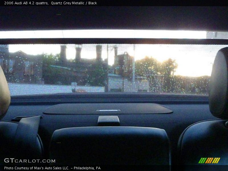 Quartz Grey Metallic / Black 2006 Audi A8 4.2 quattro