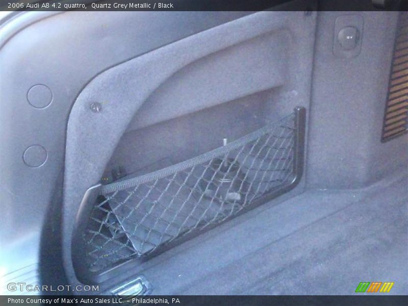 Quartz Grey Metallic / Black 2006 Audi A8 4.2 quattro