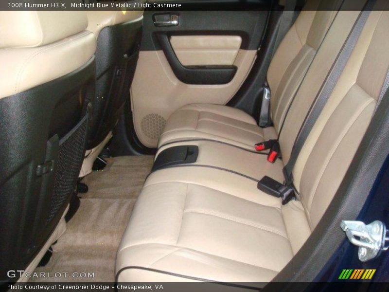 Midnight Blue Metallic / Light Cashmere 2008 Hummer H3 X