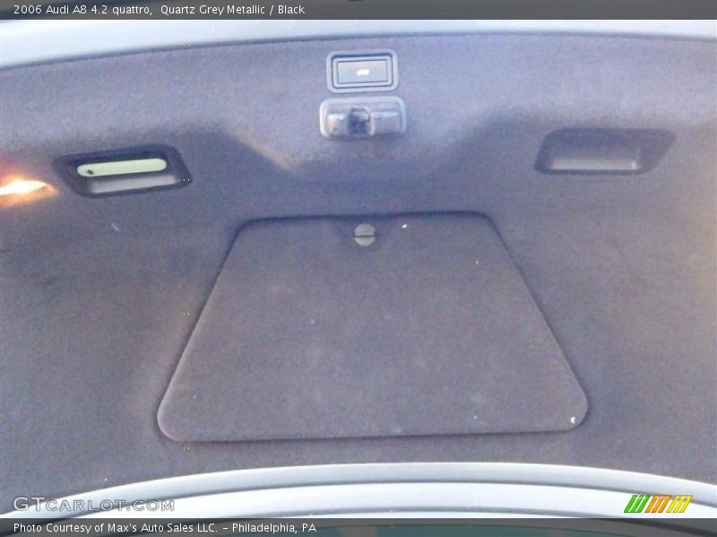 Quartz Grey Metallic / Black 2006 Audi A8 4.2 quattro