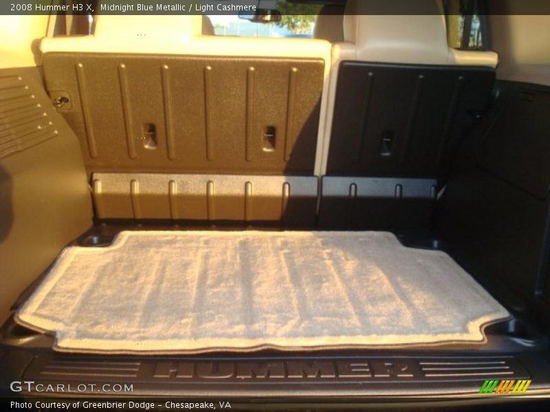 Midnight Blue Metallic / Light Cashmere 2008 Hummer H3 X