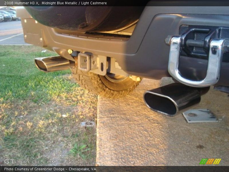 Midnight Blue Metallic / Light Cashmere 2008 Hummer H3 X