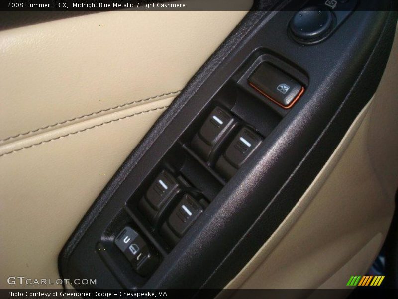 Midnight Blue Metallic / Light Cashmere 2008 Hummer H3 X