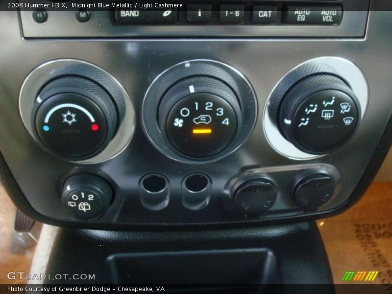 Midnight Blue Metallic / Light Cashmere 2008 Hummer H3 X
