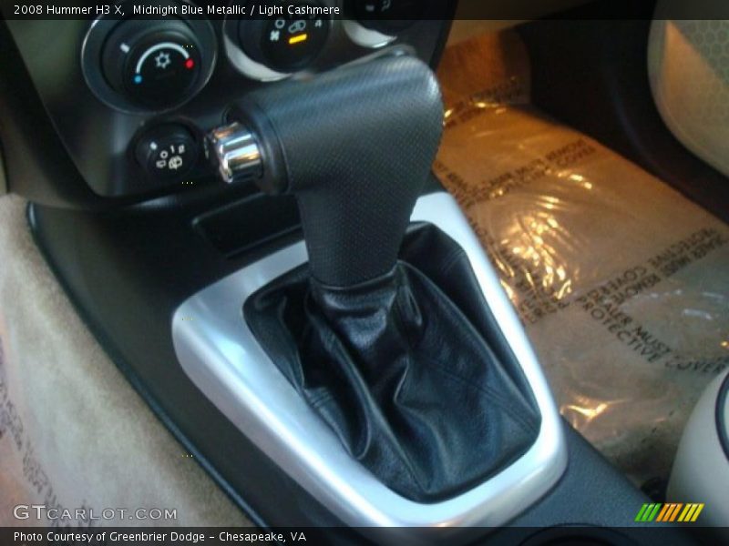 Midnight Blue Metallic / Light Cashmere 2008 Hummer H3 X