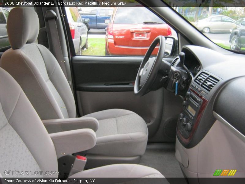 Bordeaux Red Metallic / Medium Gray 2008 Chevrolet Uplander LS