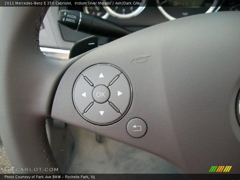 Controls of 2011 E 350 Cabriolet