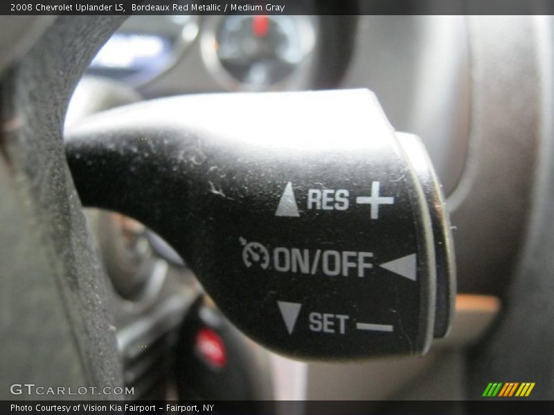 Bordeaux Red Metallic / Medium Gray 2008 Chevrolet Uplander LS