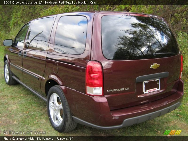 Bordeaux Red Metallic / Medium Gray 2008 Chevrolet Uplander LS
