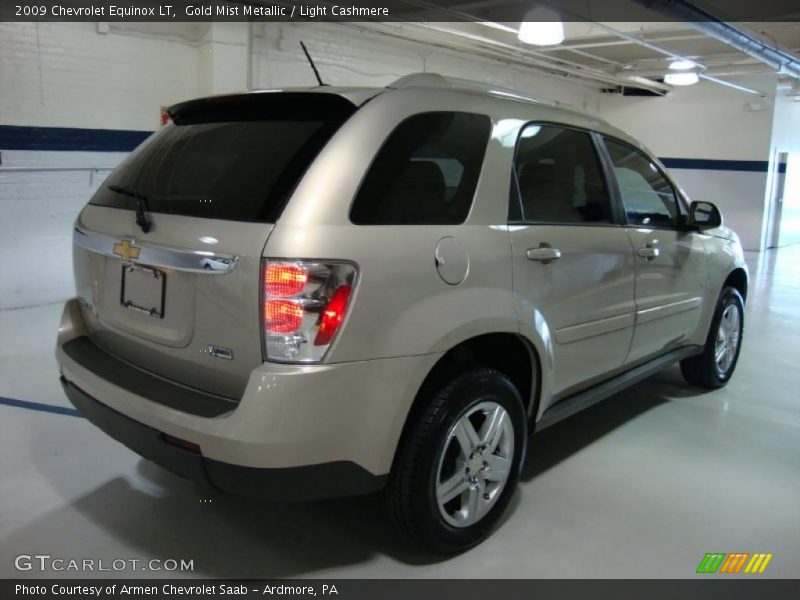 Gold Mist Metallic / Light Cashmere 2009 Chevrolet Equinox LT